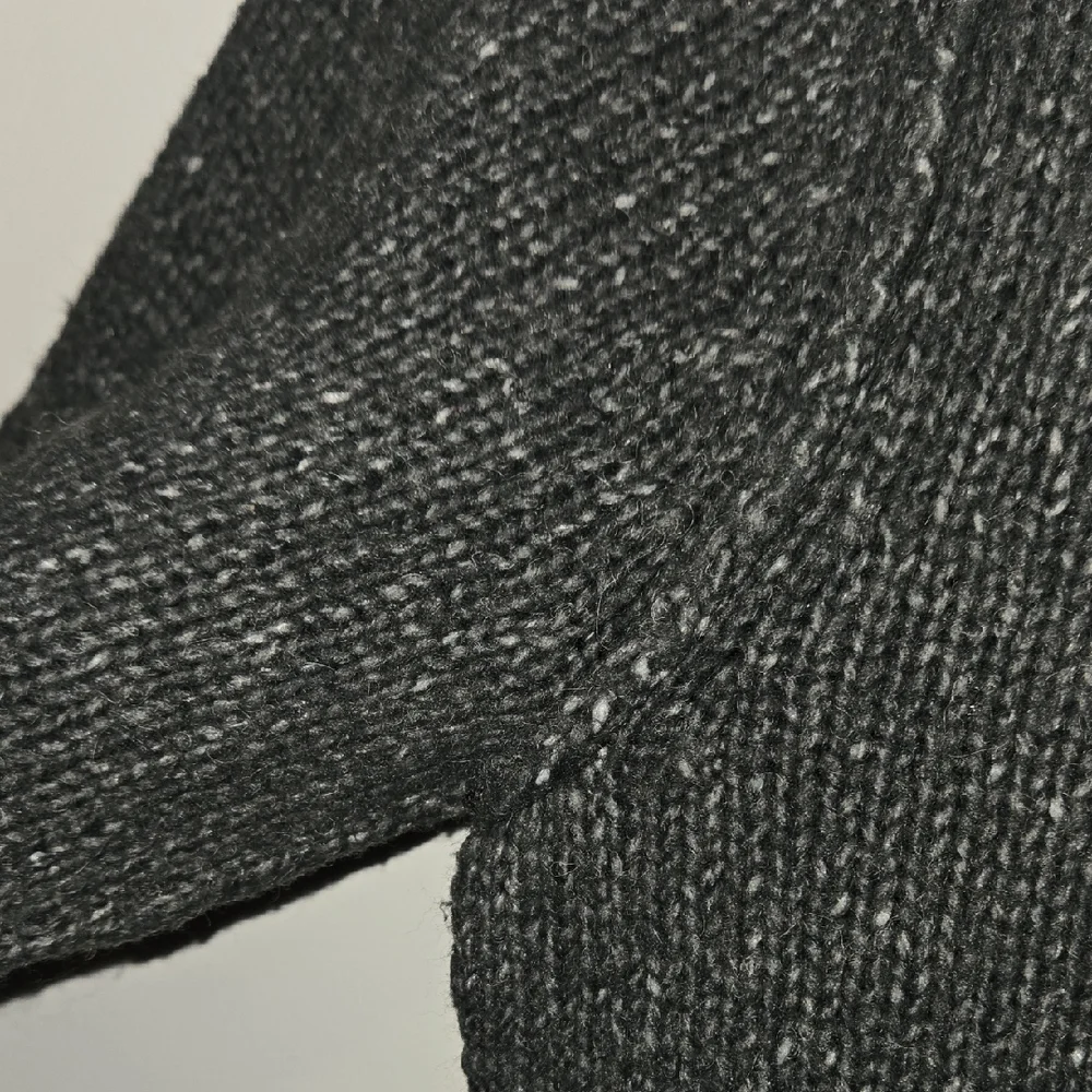 Kersh Charcoal Speckled V-Neck Pullover Sweater - Picture 9 of 10